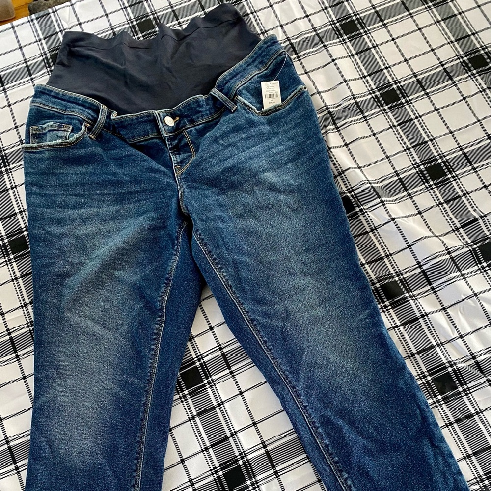 Maternity Jeans with belly band